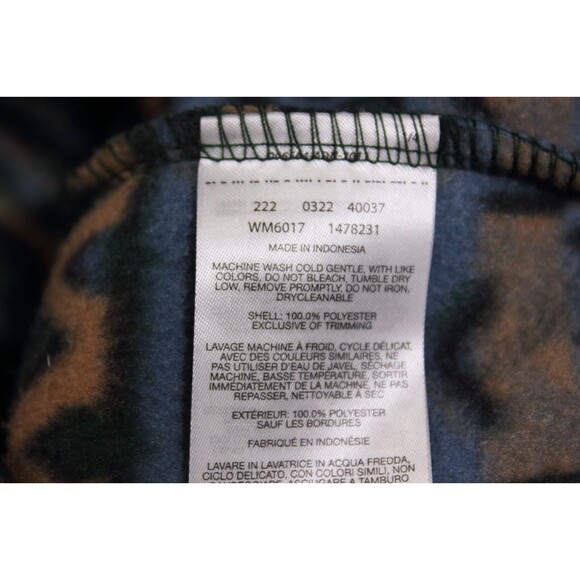 Columbia Steens Mountain Printed Fleece Jacket Beige Aztec Print Mens Full Zip L - Picture 10 of 10